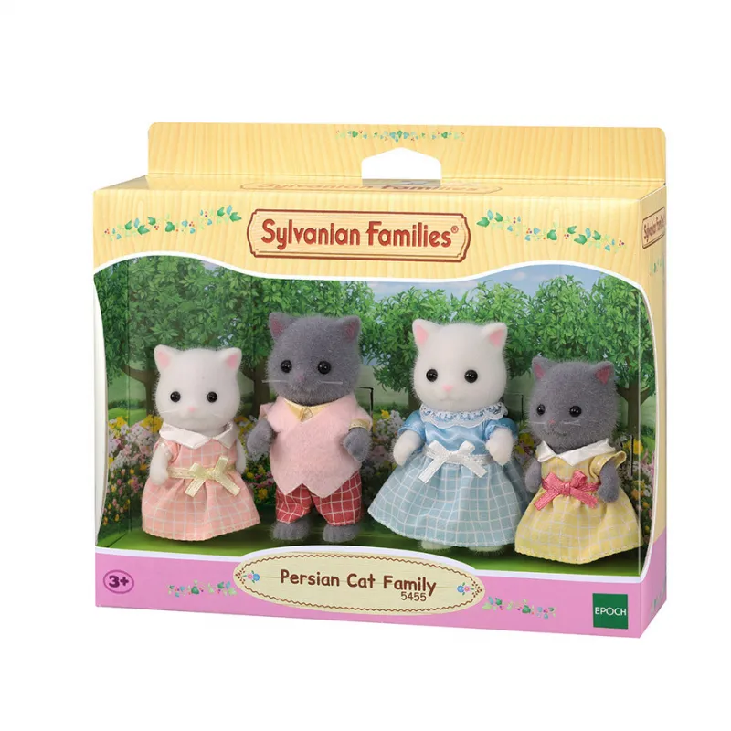 Acheter Sylvanian Families La Famille Chat Persan Sylvanian Fam