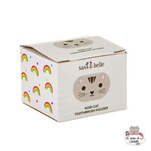 Porte brosse à dents - Nori Cat Kawaii Friends - S&B-XDC340 - Sass & Belle - Accessoires - Le Nuage de Charlotte