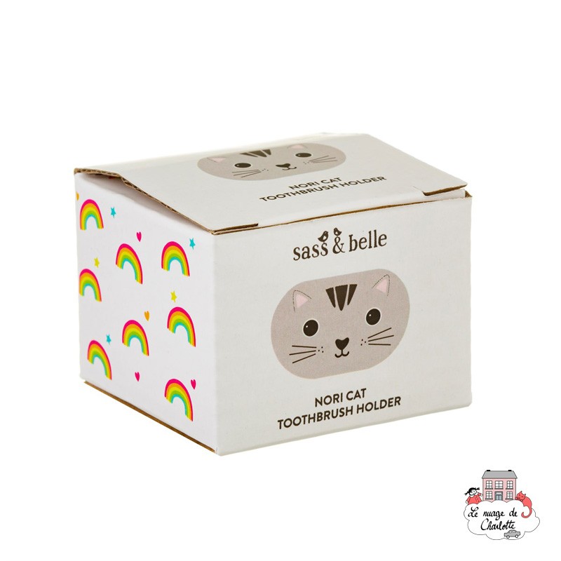 Toothbrush Holder - Nori Cat Kawaii Friends - S&B-XDC340 - Sass & Belle - Accessories - Le Nuage de Charlotte