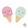 Happy Ice Cream Nail File Pink or Turquoise - S&B-MANI033 - Sass & Belle - Bathroom - Le Nuage de Charlotte