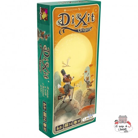 Dixit - Ext. 4 Origins - LIB-930111 - Libellud - Jeux de société - Le Nuage de Charlotte