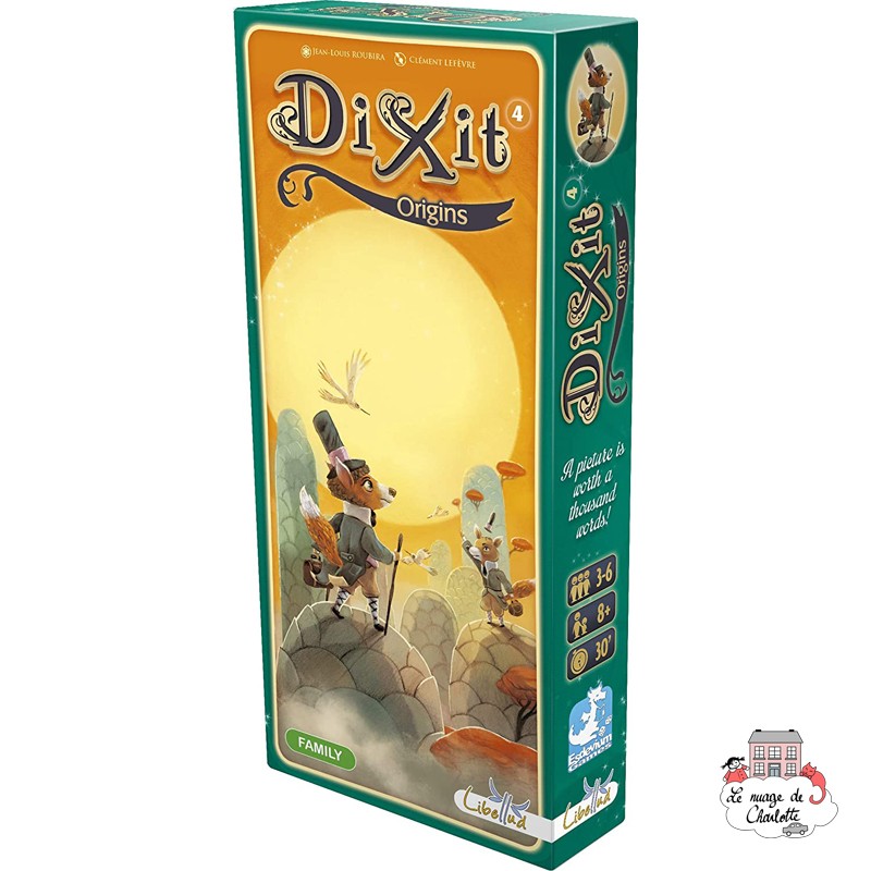 Dixit - Ext. 4 Origins - LIB-930111 - Libellud - Board Games - Le Nuage de Charlotte