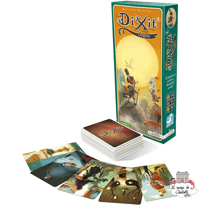 Dixit - Ext. 4 Origins - LIB-930111 - Libellud - Board Games - Le Nuage de Charlotte