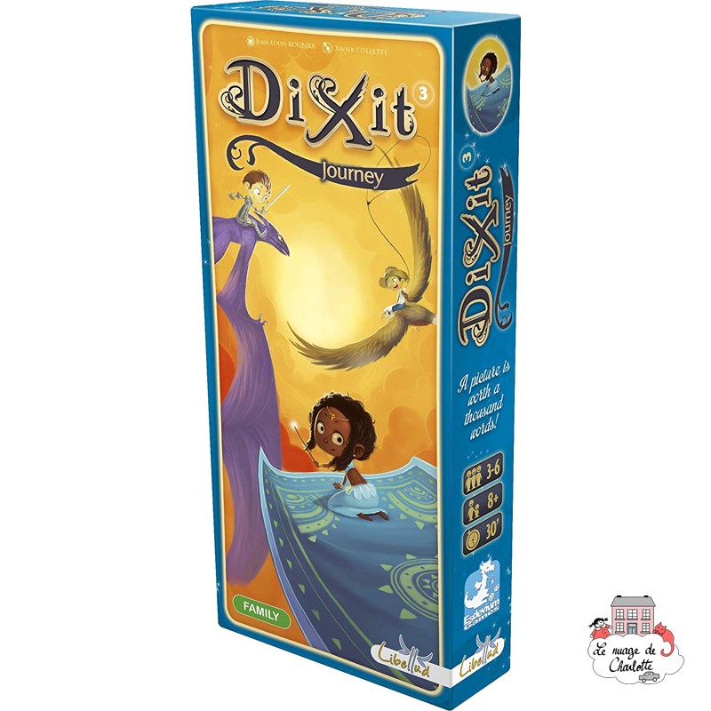 Dixit - Ext. 3 Journey - LIB-930086 - Libellud - Jeux de société - Le Nuage de Charlotte