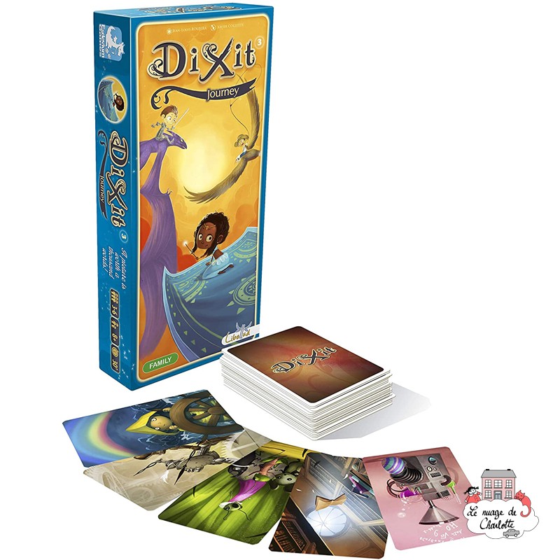 Dixit - Ext. 3 Journey - LIB-930086 - Libellud - Jeux de société - Le Nuage de Charlotte