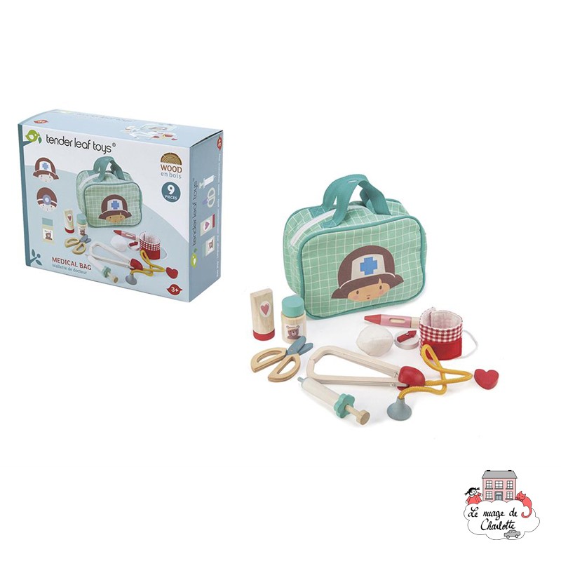 Set médical - TLT-8111 - Tender Leaf Toys - Jeu d'imitation - Le Nuage de Charlotte