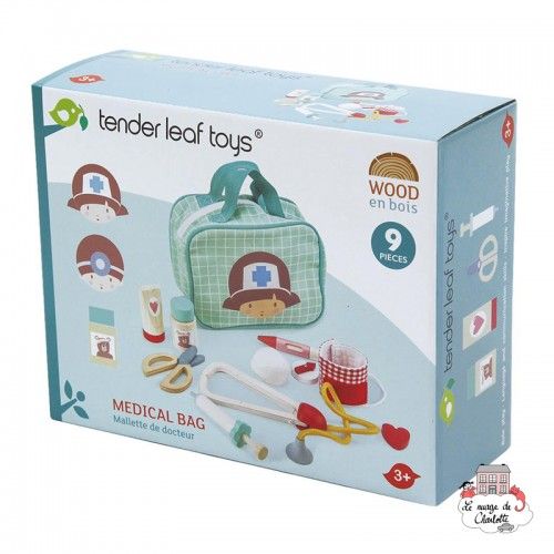 Set médical - TLT-8111 - Tender Leaf Toys - Jeu d'imitation - Le Nuage de Charlotte