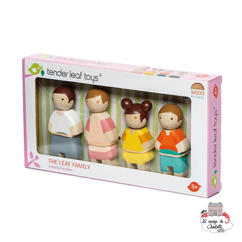 tender leaf The Leaf Family - TLT-8141 - Tender Leaf Toys - Doll's Houses - Le Nuage de Charlotte