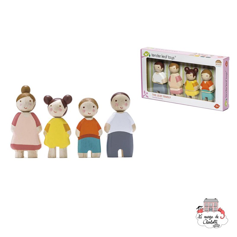 tender leaf The Leaf Family - TLT-8141 - Tender Leaf Toys - Doll's Houses - Le Nuage de Charlotte