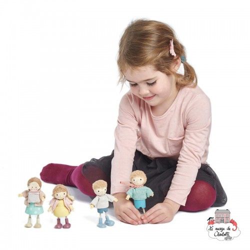 tender leaf Amy et son lapin - TLT-8146 - Tender Leaf Toys - Maisons de poupées - Le Nuage de Charlotte