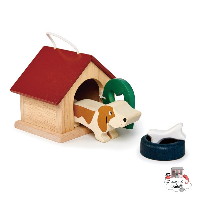 tender leaf Pet Dog Set - TLT-8162 - Tender Leaf Toys - Doll's Houses - Le Nuage de Charlotte