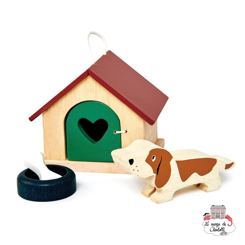 tender leaf Pet Dog Set - TLT-8162 - Tender Leaf Toys - Doll's Houses - Le Nuage de Charlotte