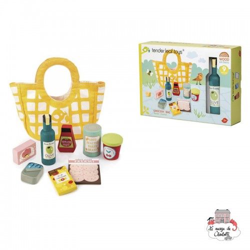 Sac d'épicerie - TLT-8273 - Tender Leaf Toys - Epicerie - Le Nuage de Charlotte