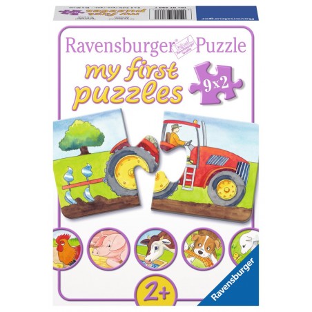 On the Farm - RAV-073337 - Ravensburger - For littles - Le Nuage de Charlotte