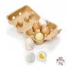 Oeufs en bois - TLT-8285 - Tender Leaf Toys - Epicerie - Le Nuage de Charlotte