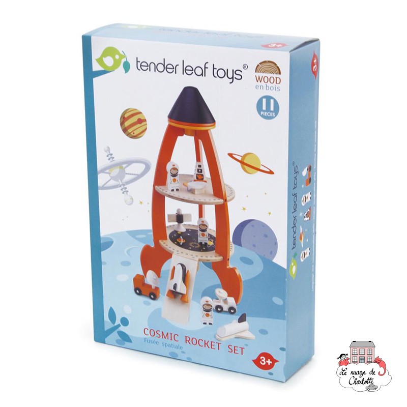 Cosmic Rocket Set - TLT-8311 - Tender Leaf Toys - Figures and accessories - Le Nuage de Charlotte