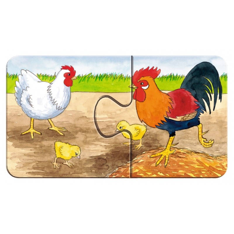 A la ferme - RAV-073337 - Ravensburger - Pour les petits - Le Nuage de Charlotte