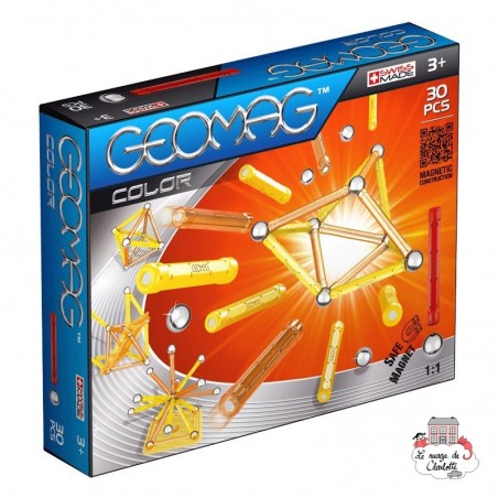 Geomag Color 30 - GEO-251 - Geomag - Magnetic elements - Le Nuage de Charlotte