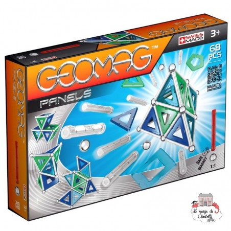 Geomag Panels 68 - GEO-452 - Geomag - Magnetic elements - Le Nuage de Charlotte