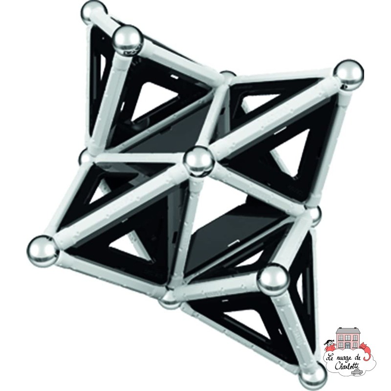 Geomag Black&White 68 - GEO-012 - Geomag - Magnetic elements - Le Nuage de Charlotte