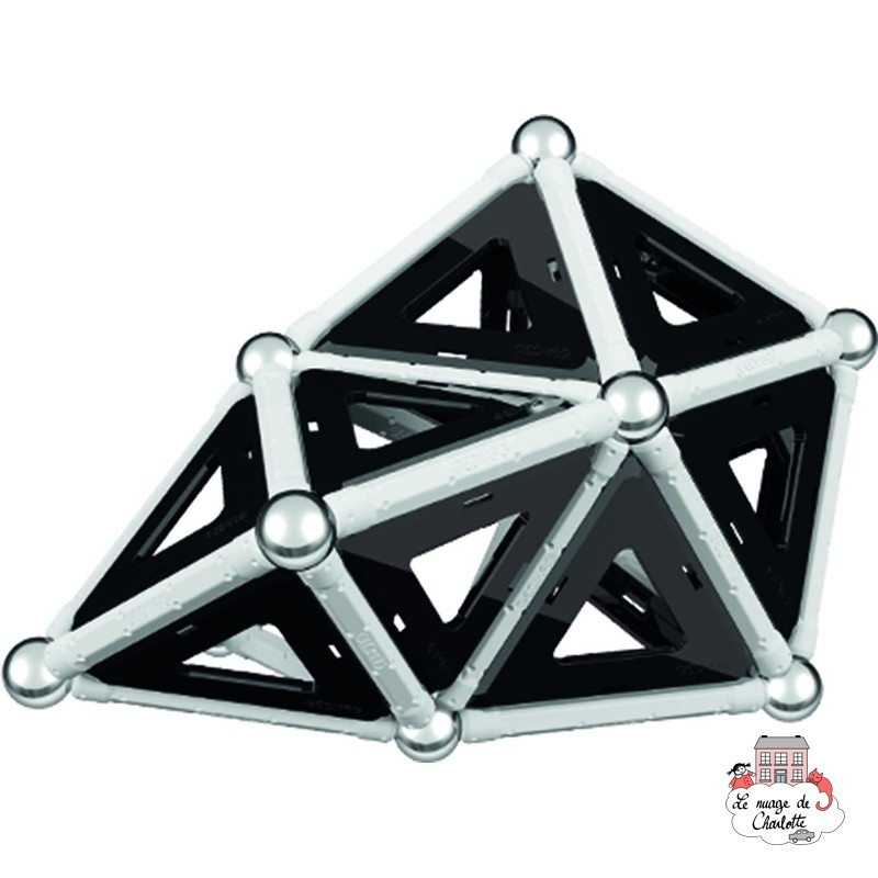 Geomag Black&White 68 - GEO-012 - Geomag - Magnetic elements - Le Nuage de Charlotte