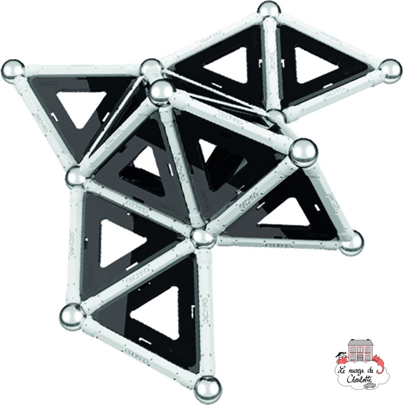 Geomag Black&White 68 - GEO-012 - Geomag - Magnetic elements - Le Nuage de Charlotte