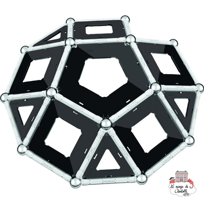 Geomag Black&White 68 - GEO-012 - Geomag - Magnetic elements - Le Nuage de Charlotte