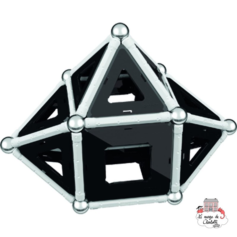 Geomag Black&White 68 - GEO-012 - Geomag - Magnetic elements - Le Nuage de Charlotte