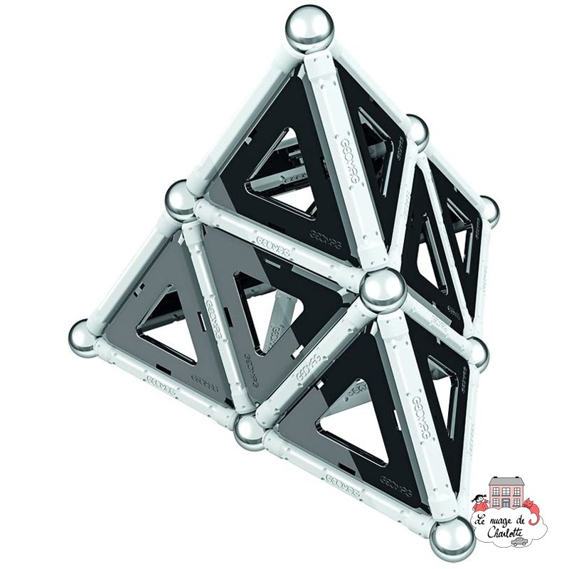 Geomag Black&White 68 - GEO-012 - Geomag - Magnetic elements - Le Nuage de Charlotte