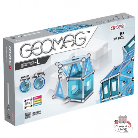 Geomag Pro-L 75 - GEO-023 - Geomag - Éléments magnétiques - Le Nuage de Charlotte