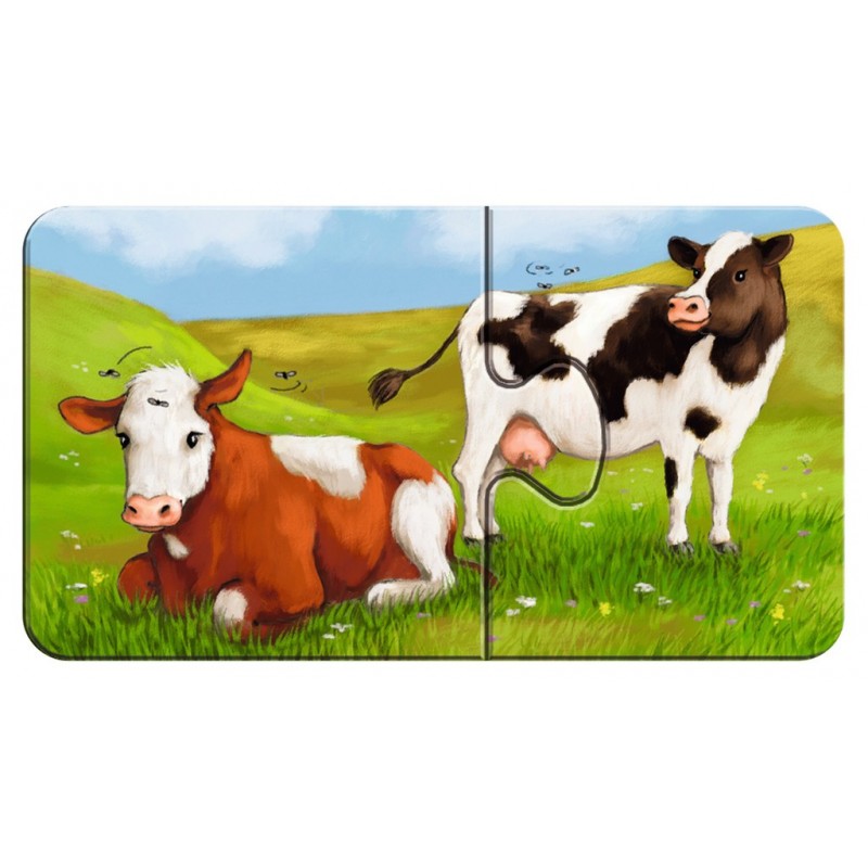 Adorables animaux - RAV-073313 - Ravensburger - Puzzles pour les petits - Le Nuage de Charlotte