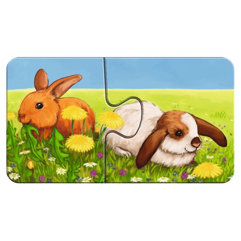 Adorables animaux - RAV-073313 - Ravensburger - Puzzles pour les petits - Le Nuage de Charlotte