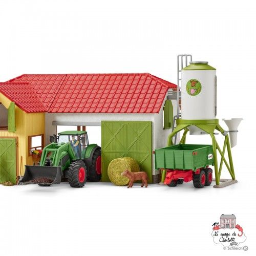 Tracteur avec remorque - SCH-42379 - Schleich - Figurines et accessoires - Le Nuage de Charlotte