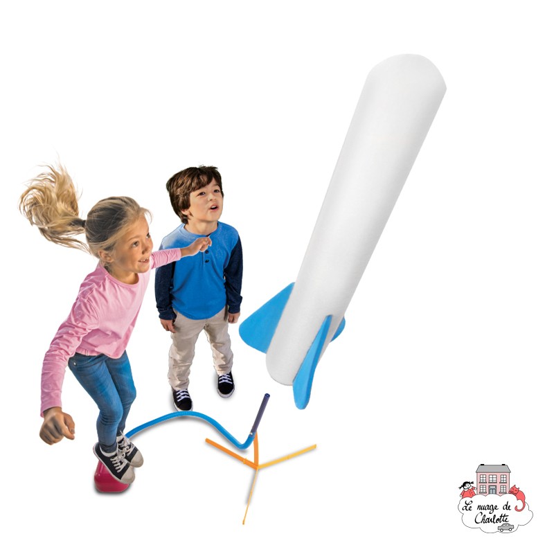 Stomp Rocket Jr. Glow Rocket - DLC-1620005 - D&L Company - Jeux d'éxtérieur - Le Nuage de Charlotte