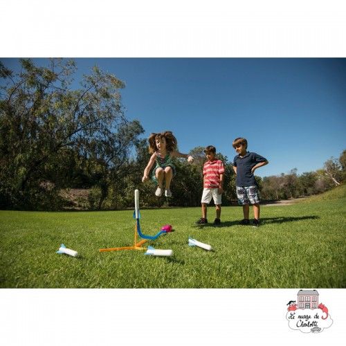 Stomp Rocket Jr. Glow Rocket - DLC-1620005 - D&L Company - Jeux d'éxtérieur - Le Nuage de Charlotte