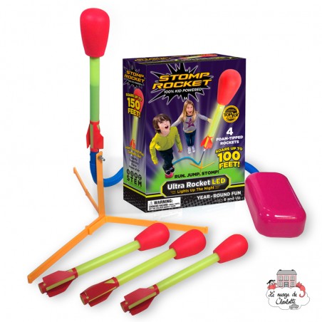 Stomp Rocket Ultra Rocket LED - DLC-1620500 - D&L Company - Jeux d'éxtérieur - Le Nuage de Charlotte