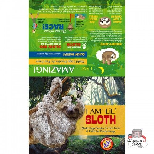 I AM LiL' - Sloth - MDC-5124008 - MaDDCaPP - Puzzles for the bigger ones - Le Nuage de Charlotte