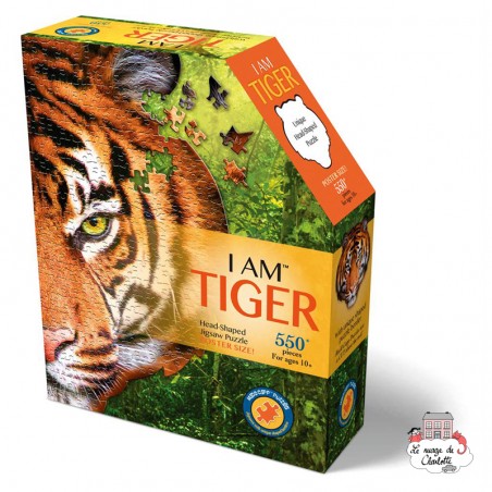 I AM - Tiger - MDC-5123005 - MaDDCaPP - Puzzles for the bigger ones - Le Nuage de Charlotte