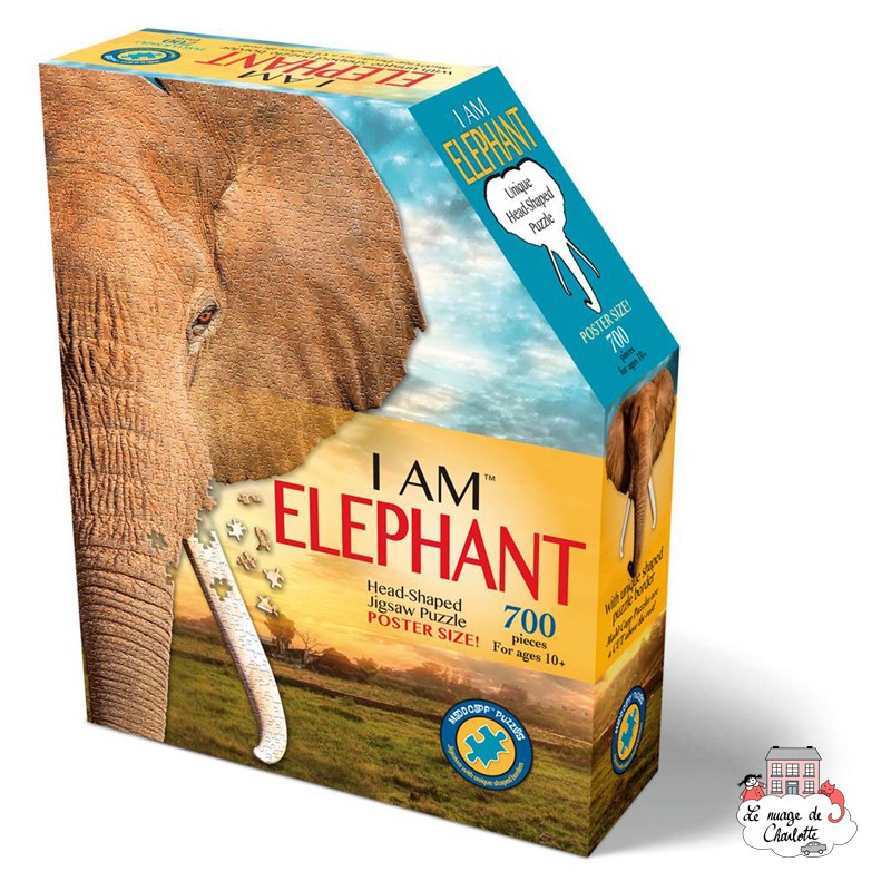 I AM - Elephant - MDC-5123007 - MaDDCaPP - Puzzles pour les plus grands - Le Nuage de Charlotte