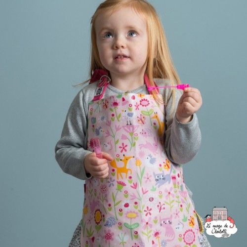 Flora's Garden Apron - TBD-8864009 - ThreadBear design - Aprons - Le Nuage de Charlotte