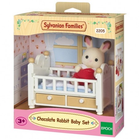 Chocolate Rabbit Baby Set - EPO-5017 - Epoch - Sylvanian Families - Le Nuage de Charlotte