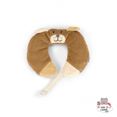 Neck Roll with Soother Chain - Hanno the Dog - STE-6511619 - Sterntaler - Neck Pillow - Le Nuage de Charlotte