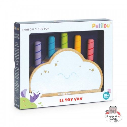 Rainbow Cloud Pop - LTV-PL133 - Le Toy Van - Activity Toys - Le Nuage de Charlotte