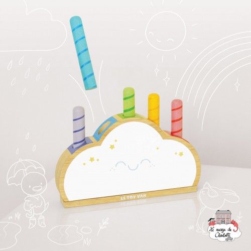 Rainbow Cloud Pop - LTV-PL133 - Le Toy Van - Activity Toys - Le Nuage de Charlotte