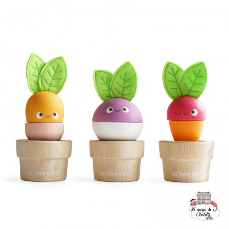 Légumes Empilables - LTV-PL121 - Le Toy Van - Jouets d'activité - Le Nuage de Charlotte