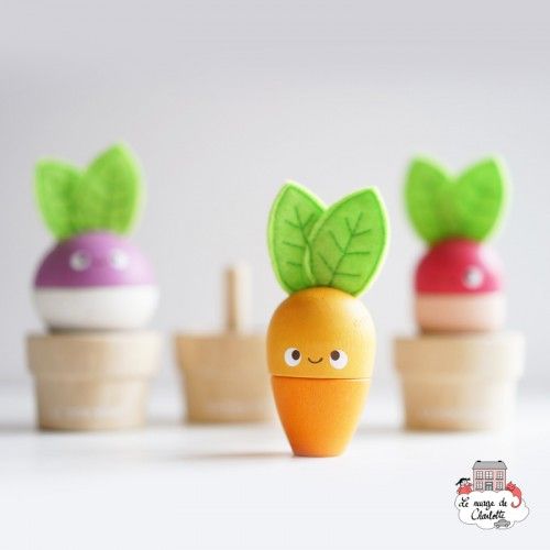 Légumes Empilables - LTV-PL121 - Le Toy Van - Jouets d'activité - Le Nuage de Charlotte