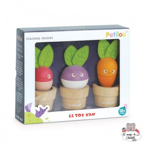 Légumes Empilables - LTV-PL121 - Le Toy Van - Jouets d'activité - Le Nuage de Charlotte