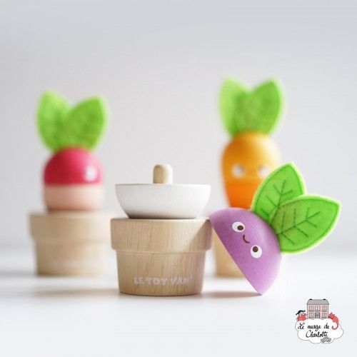 Légumes Empilables - LTV-PL121 - Le Toy Van - Jouets d'activité - Le Nuage de Charlotte