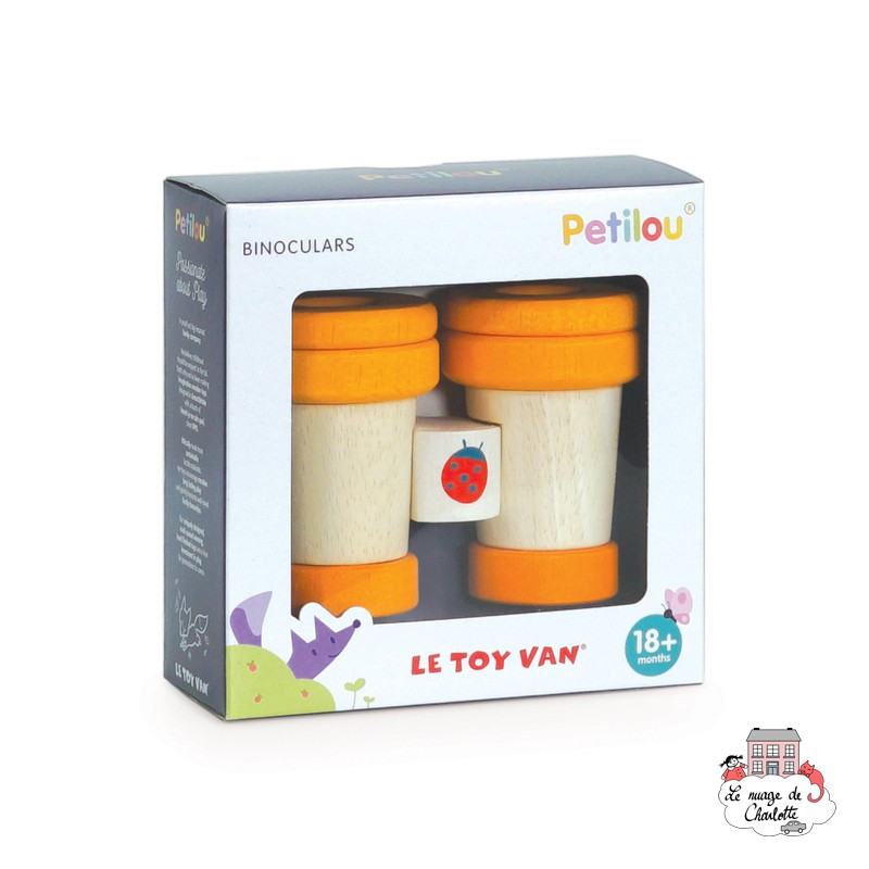 Jumelles en bois - LTV-PL116 - Le Toy Van - Jeu d'imitation - Le Nuage de Charlotte