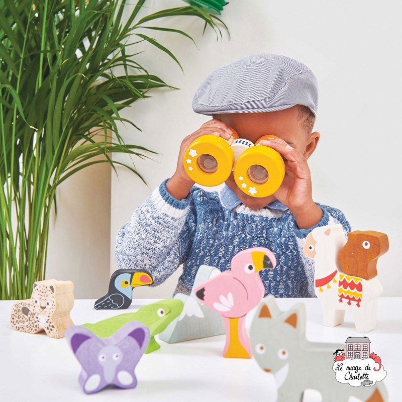 Wooden Binoculars - LTV-PL116 - Le Toy Van - Role Play - Le Nuage de Charlotte